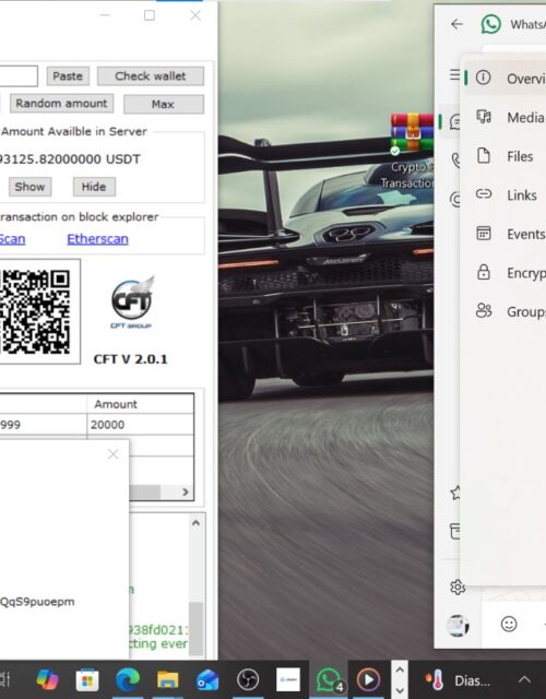 Fake BTC Sender Software
